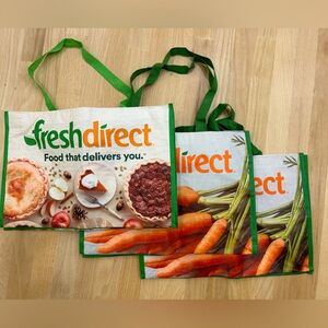 COPY - Fresh Direct bags - bundle of three (3)
